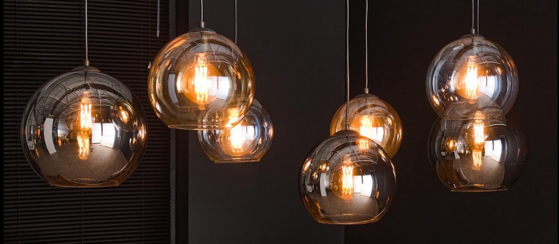 Glazen hanglampen