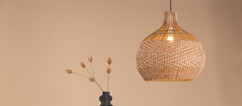 Rotan hanglampen
