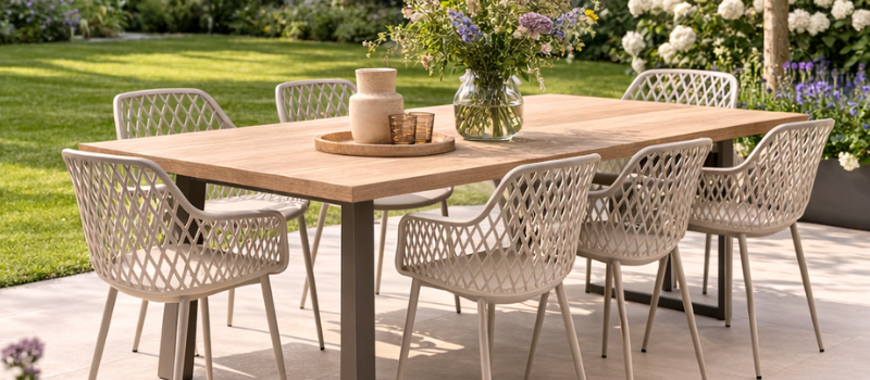 Kunststof tuinstoelen