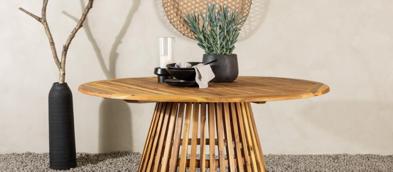 Tuintafel rond Tuintafel rond