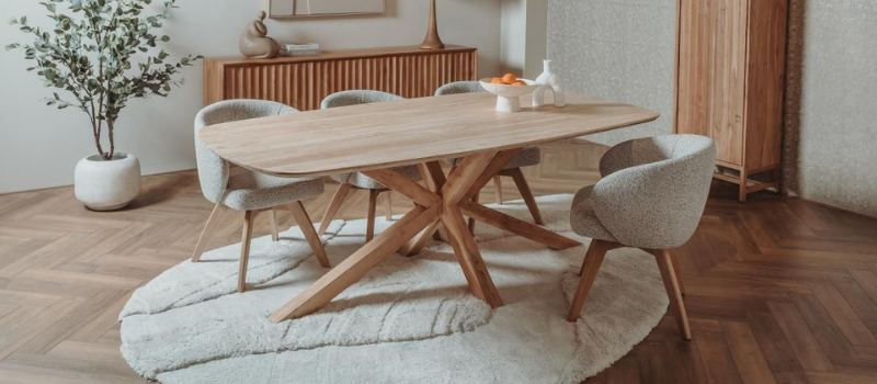 Deens ovale eettafels Deens ovale eettafels