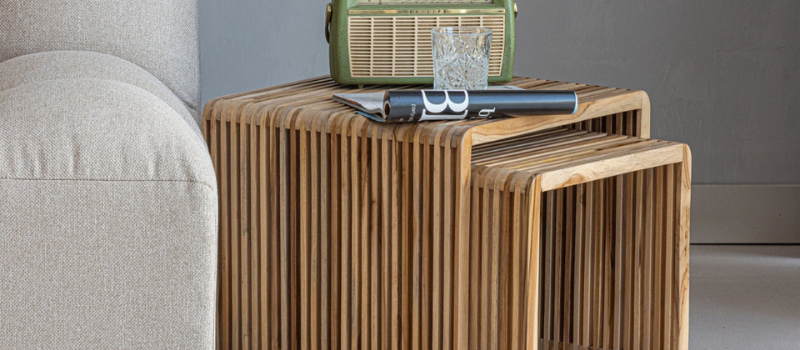 Houten salontafels