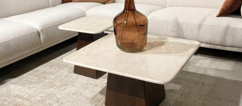 Vierkante bijzettafels