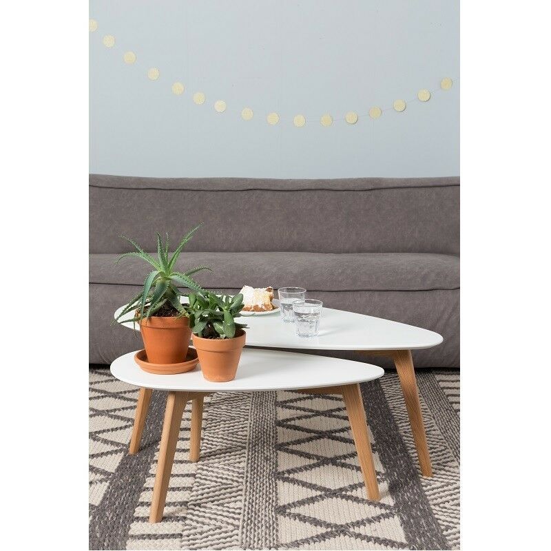 Drop bijzettafel set