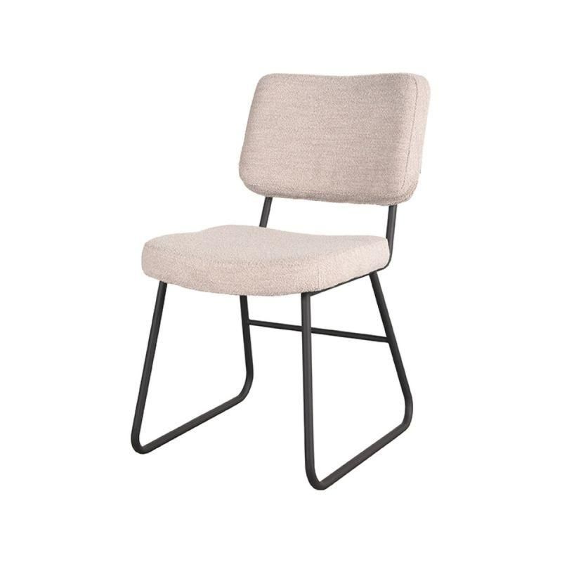 Label51 Noah eetkamerstoel bouclé naturel