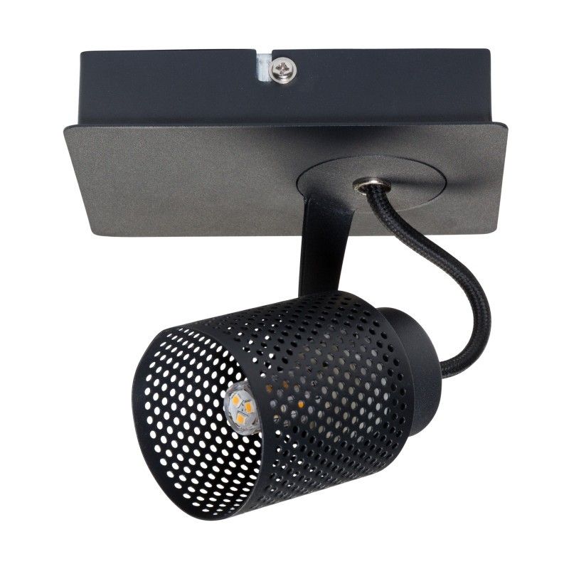 Sandy LED spot 1 zwart