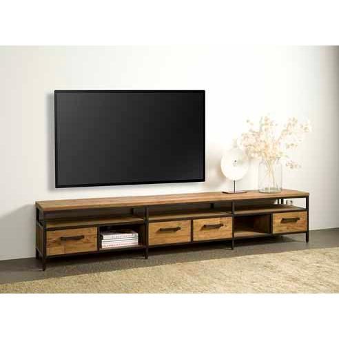 Tower Living Livorno tv-meubel - 240 cm - bruin