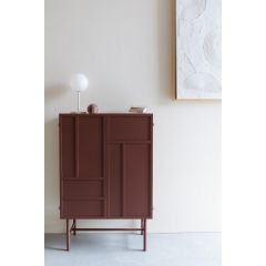 Harold wandkast - rood