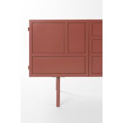 Harold tv-meubel - rood