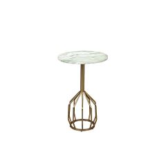 Salerno bijzettafel S - goud