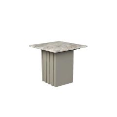 Clayton bijzettafel 40 cm - grijs
