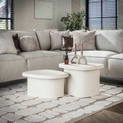 Sachiko organische salontafels - set van 2 - L - OUTLET B