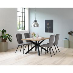 Olan eiken eettafel - 90x160 cm