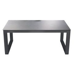 Loungetafel Tormenta 130x75 cm - antraciet