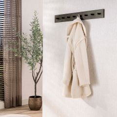 Felice kapstok 8 haken - bruin