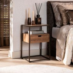 Warner kaptafel keramiek - beige