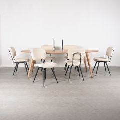 Ines eettafel 240x110x76 cm - naturel