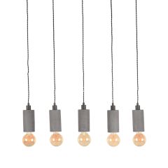 Fresco hanglamp rechthoek 80 cm beton grijs