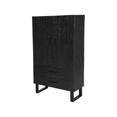 Hoge Kast Santos 2-Deurs 94x40x160 Cm