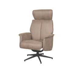 Verdal fauteuil micro suede - taupe