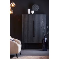 Abage opbergkast 120x40x180 cm van het woonmerk Light & Living