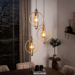 Hanglamp Twan 3L Getrapt