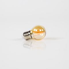 LED E27 lamp gloeidraad bol 4,5 cm