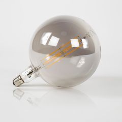 LED lamp gloeidraad bol 20 cm E27 grijs