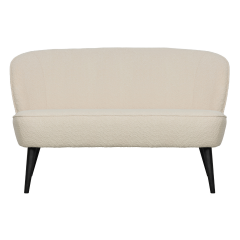 Sara bankje 110cm bouclé crème van het woonmerk Woood