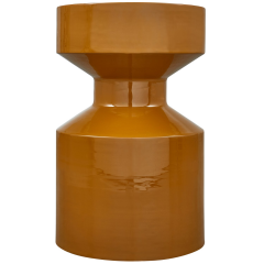 Ferry ronde bijzettafel - ø30 cm - honinggeel