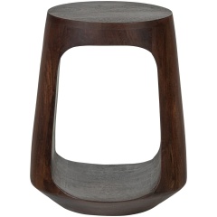 Bayo bijzettafel mango hout - walnoot