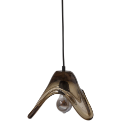 Ella hanglamp groot glas - groen
