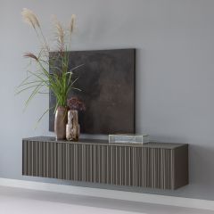 Nova tv-meubel 200 cm grenen - truffelbruin
