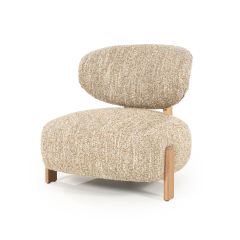 Reza fauteuil poot naturel
