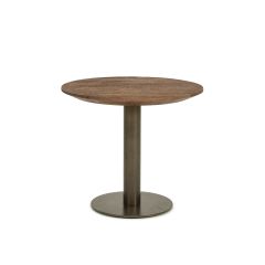 Esila salontafel ø50 cm - bruin