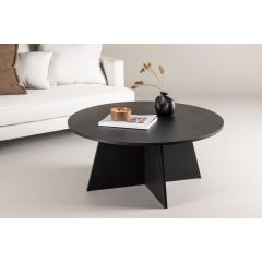 Marina ronde salontafel - ø 100 cm - zwart
