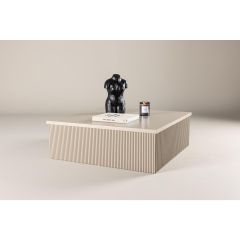 Vita vierkante salontafel - 90 x 90 cm