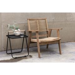 Esmée outdoor loungestoel - acaciahout - naturel