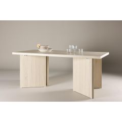 Kiva rechthoekige eettafel - 90 x 180 cm