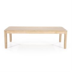 Salontafel Harvey - eikenhout - 120x60 cm