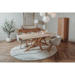 Crotone eettafel - 200 cm - naturel