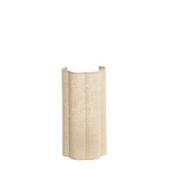 Fringe wandlamp 15x10x30,5 cm - naturel