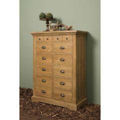 Bologna ladekast - 88 cm - bruin