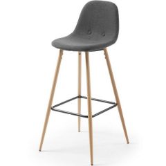 LaForma Barstoel Nilson Donkergrijs 65 cm - OUTLET A