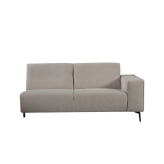 Nero 2,5-zitsbank arm rechts voorstaand 177x95x80 cm