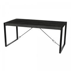Norris eettafel 200x100 cm - zwart