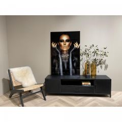 Kala tv-meubel zwart 160 cm