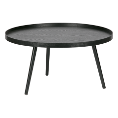 Bijzettafel Mesa Hout XL Zwart 39xø78 van het woonmerk WOOOD