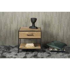 Luna bijzettafel - 60 cm - bruin