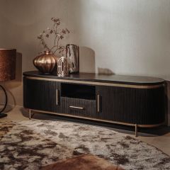Rivello tv-meubel - 180 cm - zwart